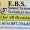 EBS Sound System and Technical Services